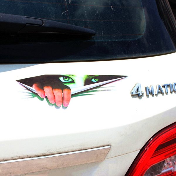 Наклейки на капот автомобиля