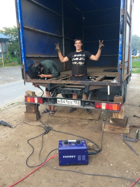 Аэрография на Газель