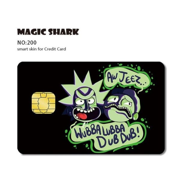 Наклейки для банковских карт Вагнер