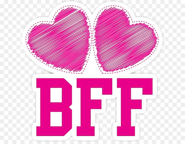 BFF надпись