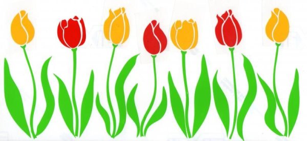 Украшение окон к весне в детском саду