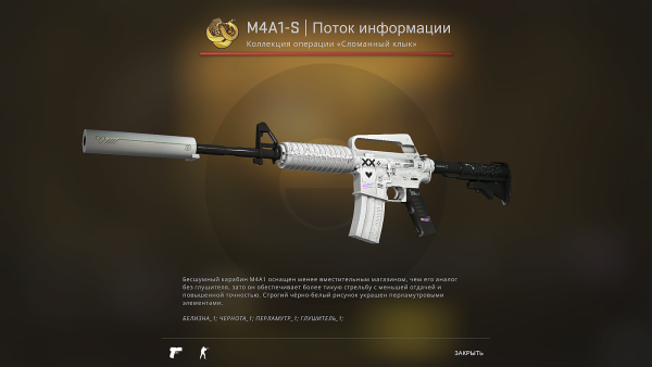 M4a1-s поток информации