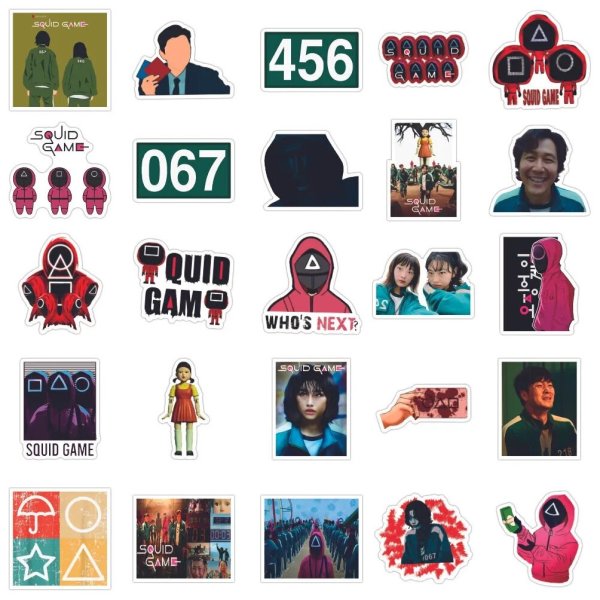 Игра в кальмара символы