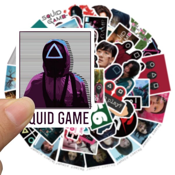 Игра в кальмара Стикеры