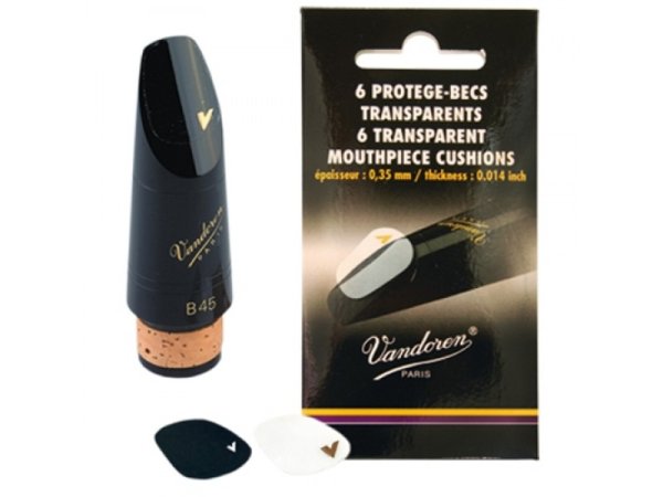 Rico rmp01b наклейка на мундштук чёрная, 0.80 мм, 5шт. В упаковке