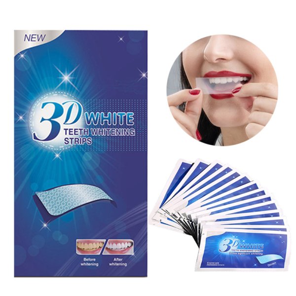 Наклейки на зубы белые