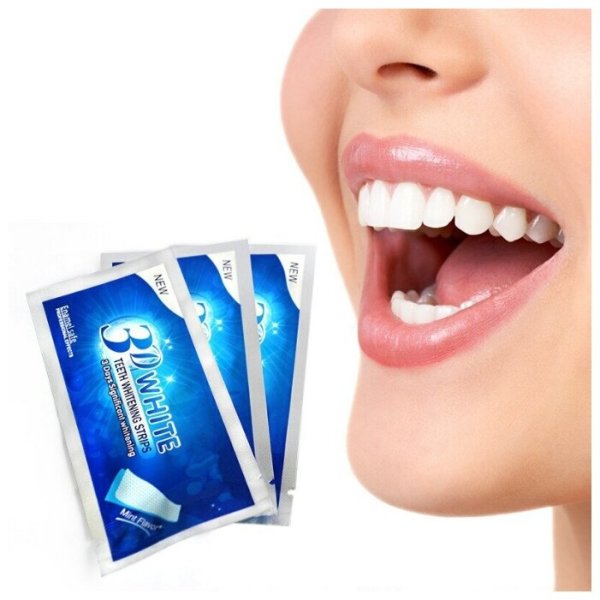 Полоски для отбеливания зубов 3д Вайт Teeth Whitening strips