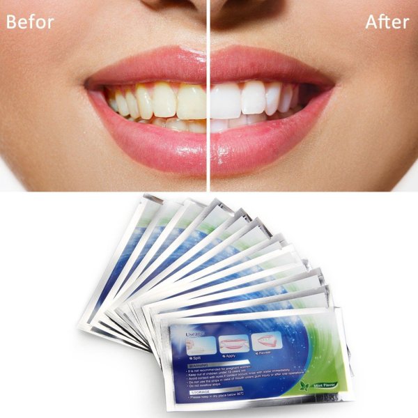 Отбеливающие полоски для зубов Teeth Whitening