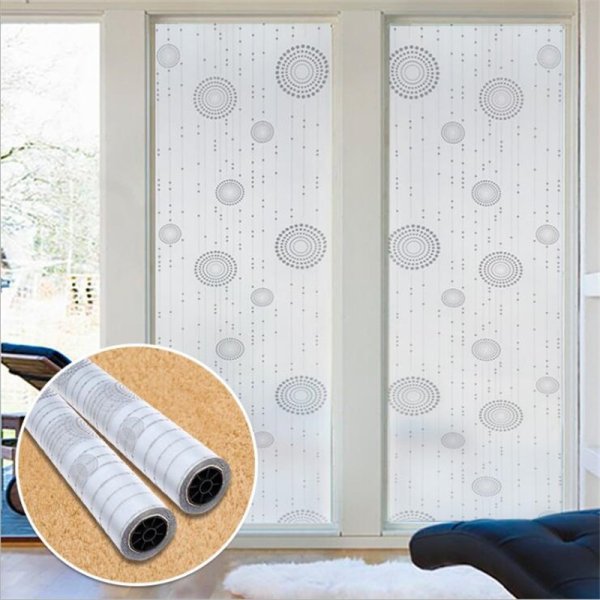 Плёнка на окна декоративная