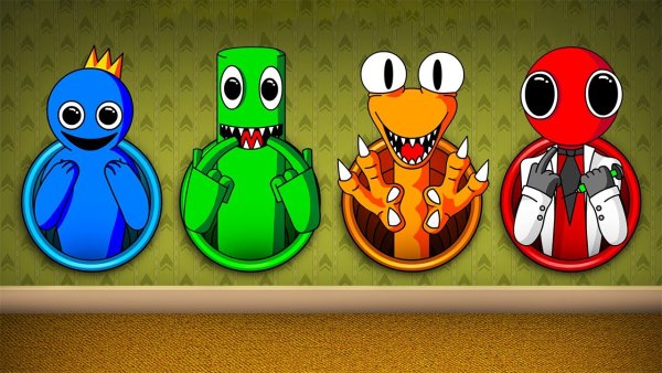 Rainbow френдс Roblox