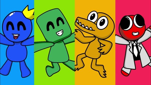 Радужные друзья РОБЛОКС