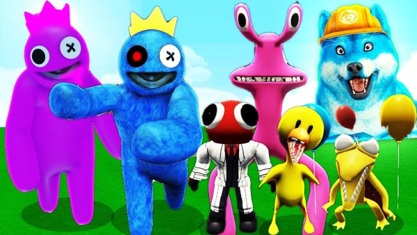 Радужные друзья Roblox