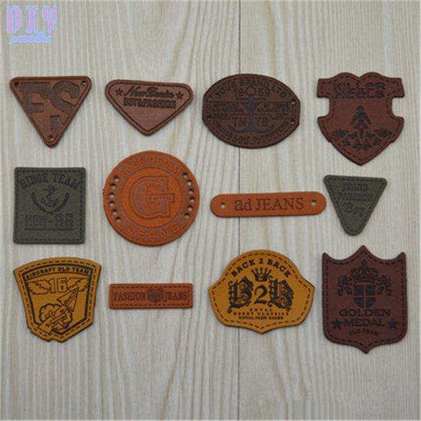 Кожаные лейблы на одежду