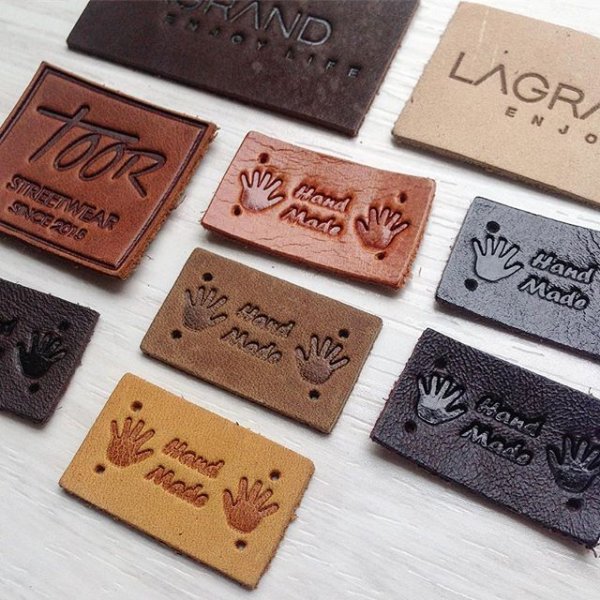 Бирки из кожзама