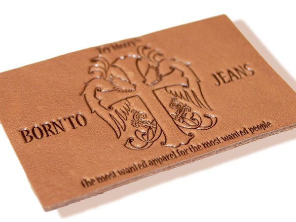 Этикетки с тиснением