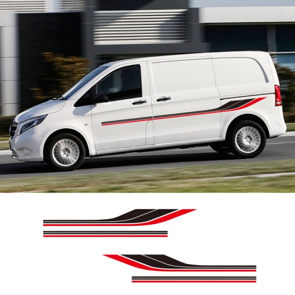 Mercedes Vito Stickers