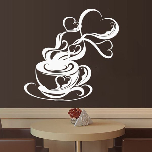 Наклейки для кофейни