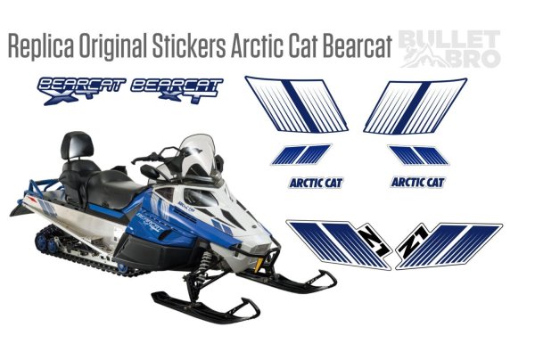 Наклейки для снегохода Arctic Cat Bearcat 570