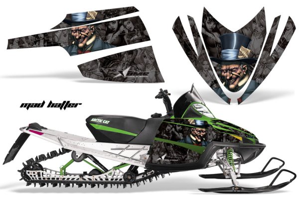 Наклейки на снегоход Arctic Cat m800