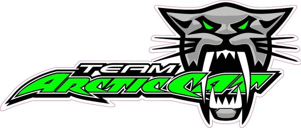 Team Arctic Cat наклейка