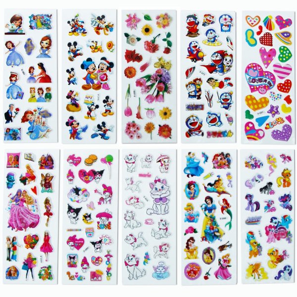 Наклейки для скетчбука