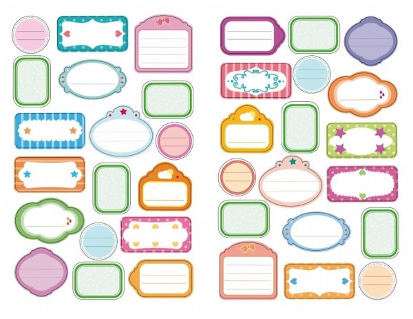 Стикеры для распечатки