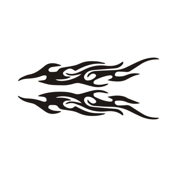 Трафаретные наклейки на авто