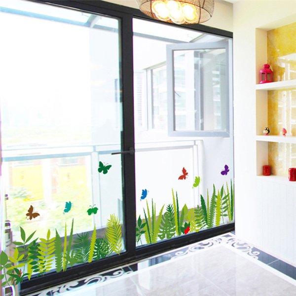 Декоративные наклейки на окна