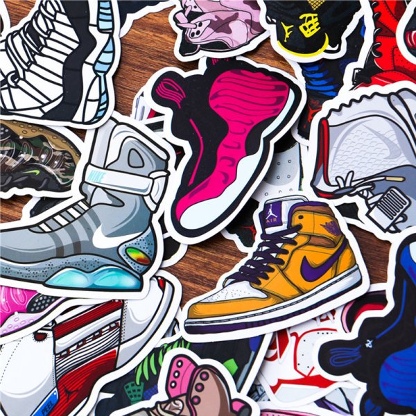 Стикеры кеды найк Джордан