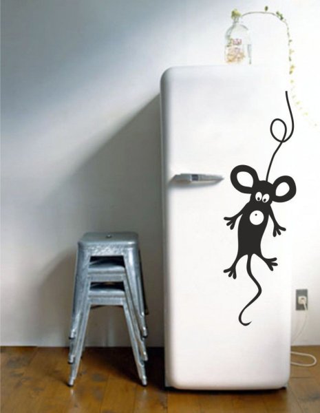 Термонаклейки на холодильник