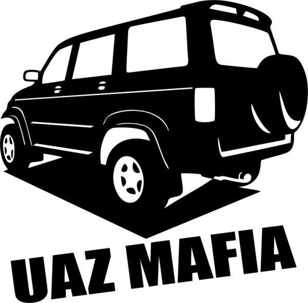Наклейки на УАЗ Хантер 4х4