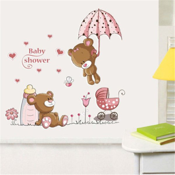 Наклейки на стену для новорожденных