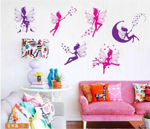 Наклейки на стену в детскую комнату