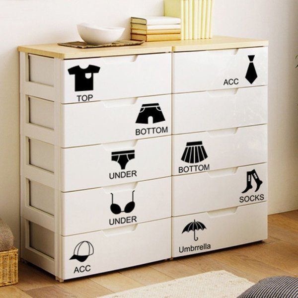 Наклейки для детского комода