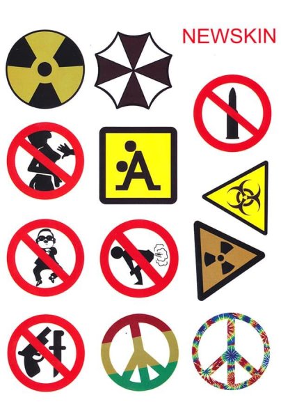 Наклейки знаки дорожного движения