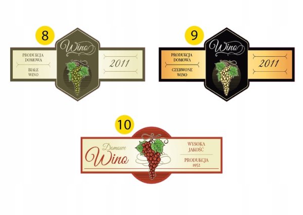 Этикетка для вина