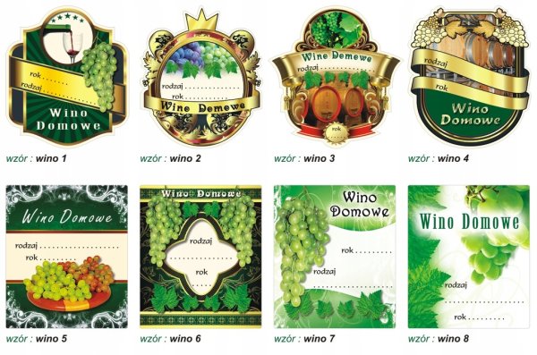 Оригинальные этикетки для вина