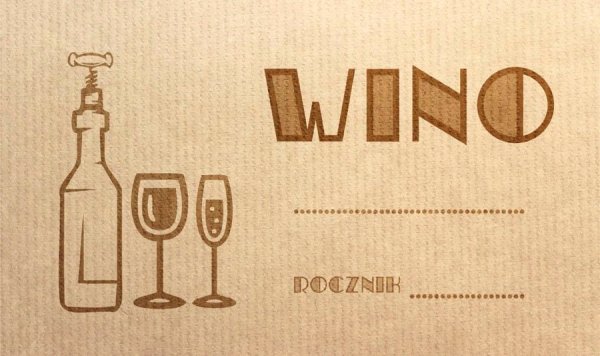 Чача этикетка