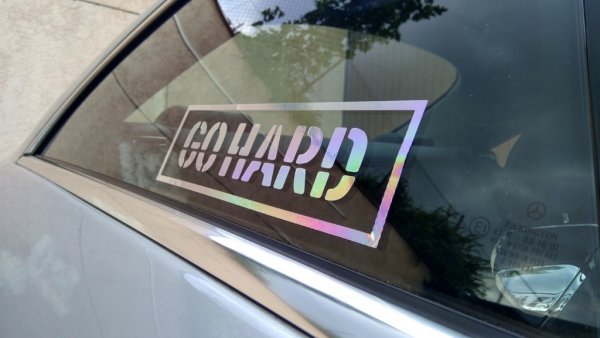 Наклейка го Хард