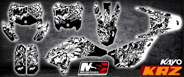 Наклейки на Kayo 125 KRZ