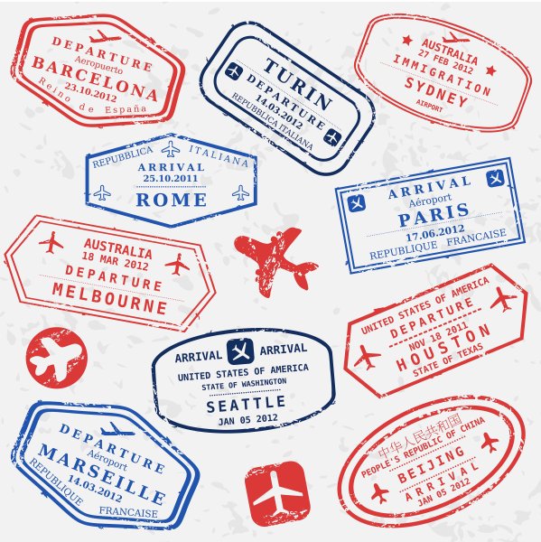 Наклейки на чемодан