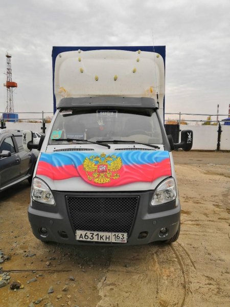 Аэрография на Газель