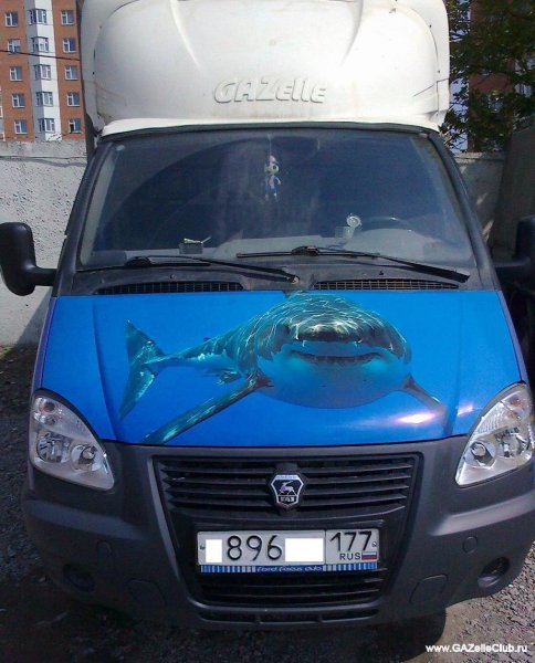 Обтекатель на капот Газель Некст