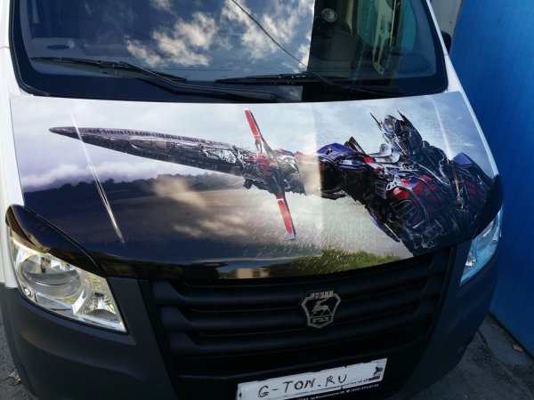 Пленка на Газель Некст на капот