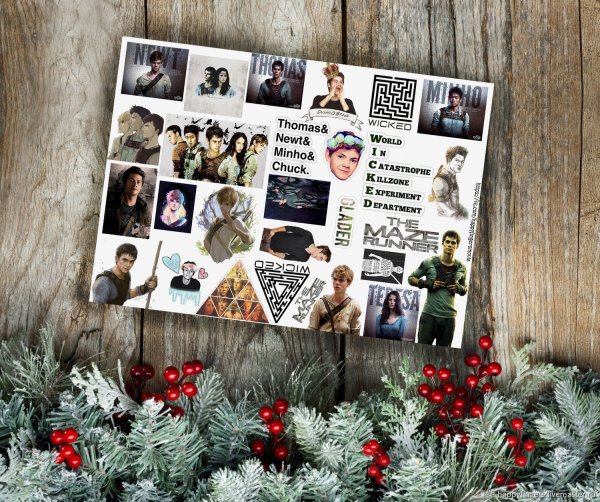 Стикеры по Бегущий в лабиринте