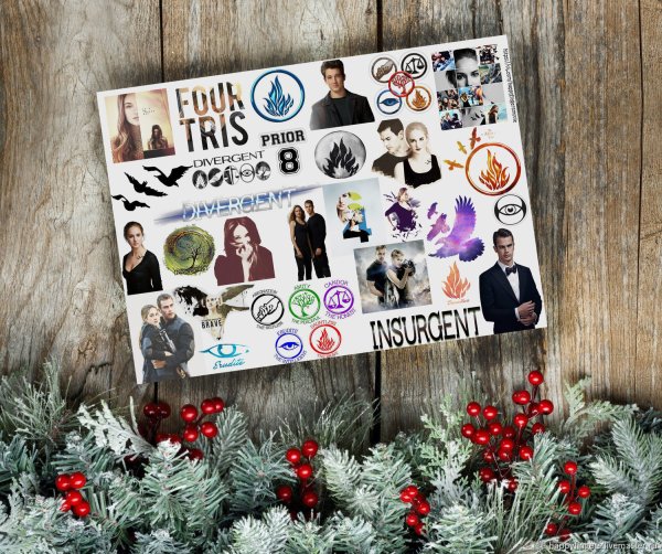 Стикеры Дивергент