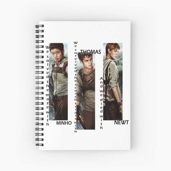 Бегущий в лабиринте Ньют стикер