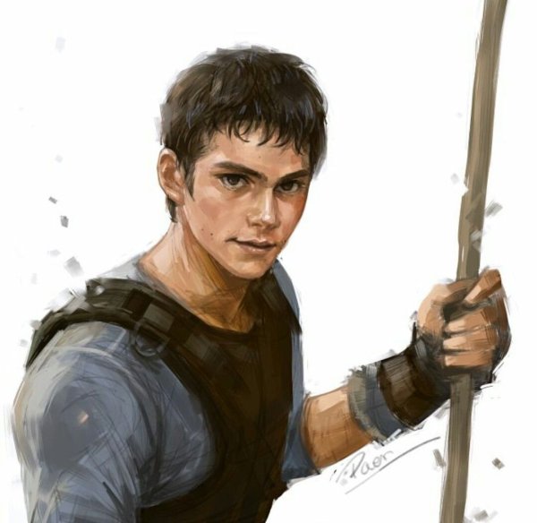 Ньют Бегущий в лабиринте арт