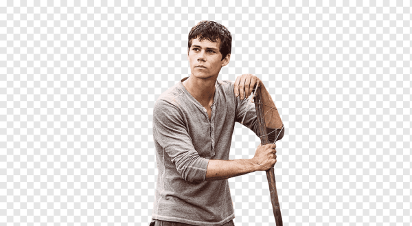 Дилан о Брайен на белом фоне