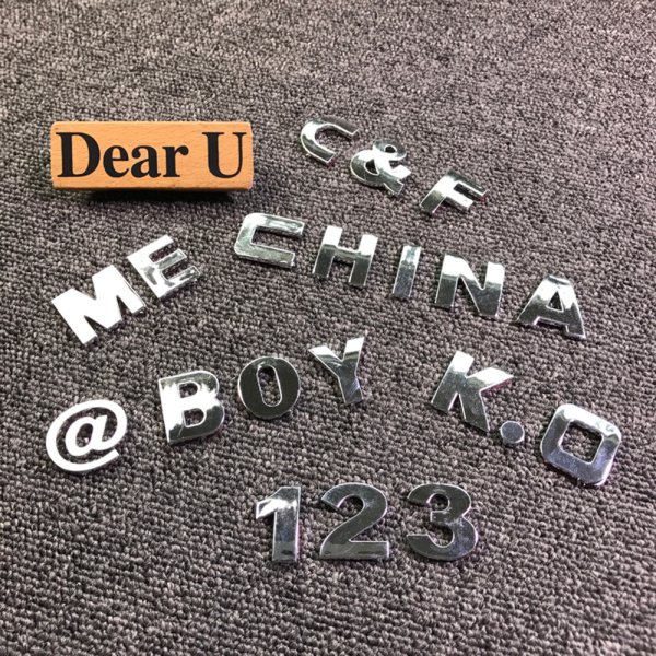 Термонаклейки буквы на одежду